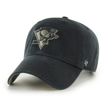 Pittsburgh Penguins čepice baseballová kšiltovka Ballpark Camo 47 CLEAN UP NHL black