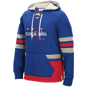 Washington Capitals pánská mikina s kapucí 2017 CCM Jersey Pullover Hoodie blue