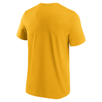 Boston Bruins pánské tričko Primary Logo Graphic T-Shirt Yellow Gold