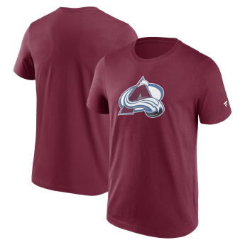 Colorado Avalanche pánské tričko Primary Logo Graphic Rhododendron