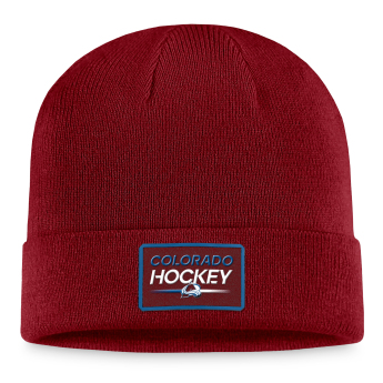 Colorado Avalanche zimní čepice Authentic Pro Prime Cuffed Beanie red