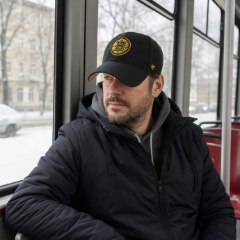 Boston Bruins čepice baseballová kšiltovka Metallic Snap 47 MVP Black