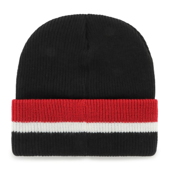 Chicago Blackhawks zimní čepice Split Cuff 47 CUFF KNIT Black