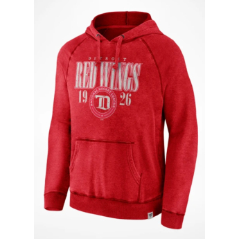 Detroit Red Wings pánská mikina s kapucí A/LS Hoodie red