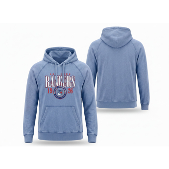 New York Rangers pánská mikina s kapucí A/LS Hoodie blue