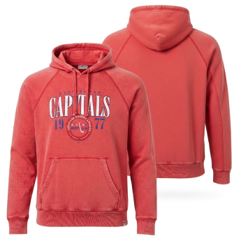 Washington Capitals pánská mikina s kapucí A/LS Hoodie red