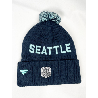 Seattle Kraken dětská zimní čepice Cufed Knit With Pom