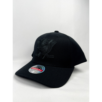 Anaheim Ducks čepice baseballová kšiltovka Blk/Blk Logo Classic Red