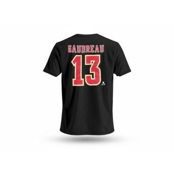 Calgary Flames pánské tričko Johnny Gaudreau #13 black