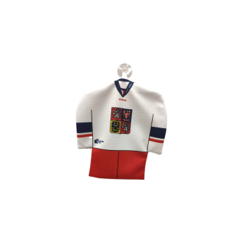 Hokejové reprezentace mini dres do auta Czech Republic 2023/24 reversible