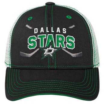 Dallas Stars dětská čepice baseballová kšiltovka Lockup Meshback Adjustable