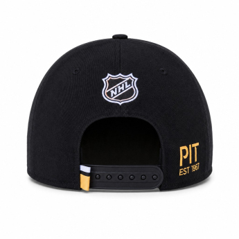 Pittsburgh Penguins čepice flat kšiltovka AP Rink Prime Structured Mid Crown Adj. Squarevisor Snapback