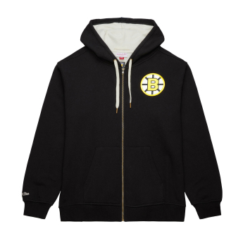 Boston Bruins pánská mikina NHL Playoff Win 2.0 Full Zip Fleece Vintage Logo