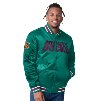 Anaheim Ducks pánská bunda The CLOSER Reversible Varsity Satin