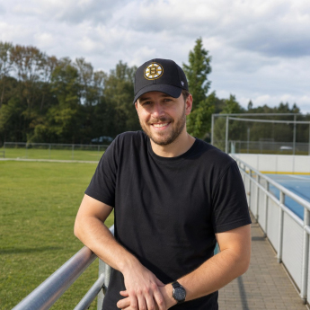 Boston Bruins čepice baseballová kšiltovka MVP logo black
