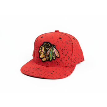 Chicago Blackhawks čepice flat kšiltovka Splatters Snapback