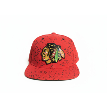Chicago Blackhawks čepice flat kšiltovka Splatters Snapback