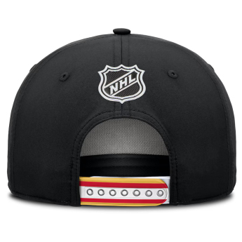 Calgary Flames čepice baseballová kšiltovka 2025 Draft Authentic Pro Structured Adjustable