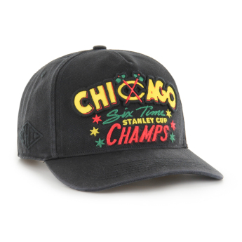 Chicago Blackhawks čepice baseballová kšiltovka Charlton 47 HITCH RF black