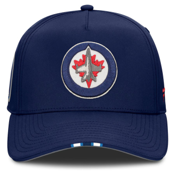 Winnipeg Jets čepice baseballová kšiltovka 2025 Draft Authentic Pro Structured Adjustable