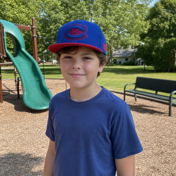Montreal Canadiens dětská čepice flat kšiltovka Essentials Flatbrim Snapback