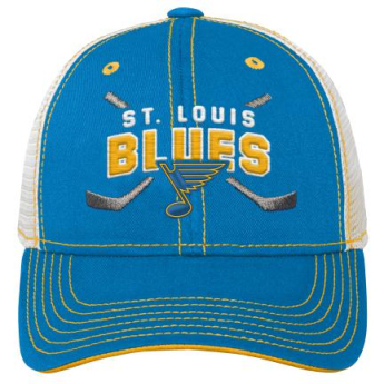 St. Louis Blues dětská čepice baseballová kšiltovka Lockup Meshback Adj.