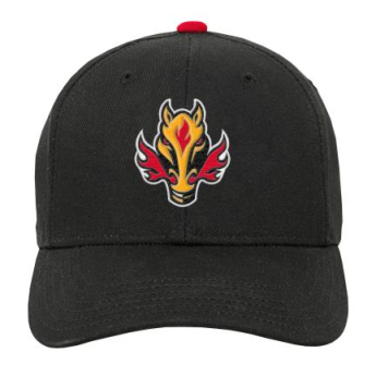 Calgary Flames dětská čepice baseballová kšiltovka 3Rd Jersey Precurved Snap