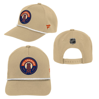 Edmonton Oilers dětská čepice baseballová kšiltovka Structured A-Frame