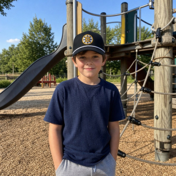 Boston Bruins dětská čepice baseballová kšiltovka Structured Adj A-Frame