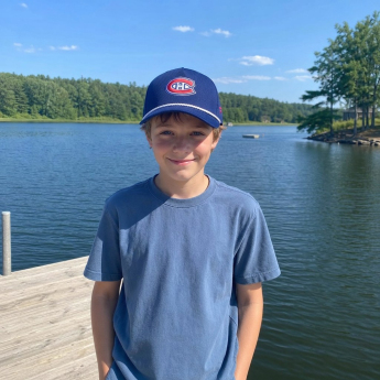 Montreal Canadiens dětská čepice baseballová kšiltovka Structured Adj A-Frame