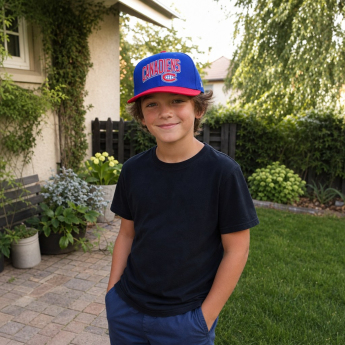 Montreal Canadiens dětská čepice flat kšiltovka Essentials Deadstock Snapback