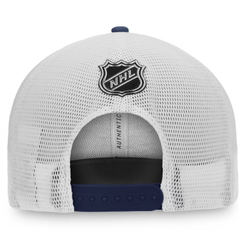 Seattle Kraken čepice baseballová kšiltovka Navy Authentic Pro Locker Room Trucker Adjustable