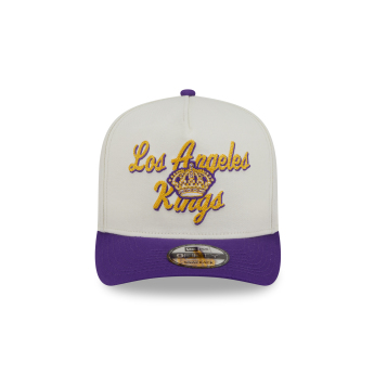 Los Angeles Kings čepice baseballová kšiltovka New Era 950AF Chainstitch white-yellow