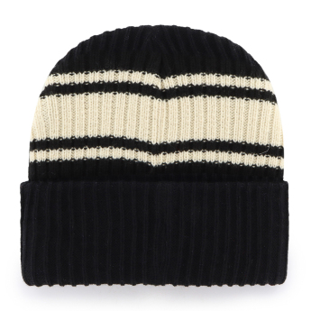 Boston Bruins zimní čepice Harbor Stripe 47 Cuff Knit Black