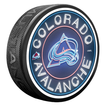 Colorado Avalanche puk Neon