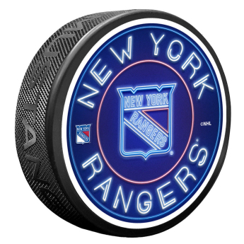 New York Rangers puk Neon