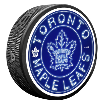 Toronto Maple Leafs puk Neon