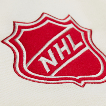 Detroit Red Wings pánská mikina s kapucí Courtside Fleece Button Front Vintage Logo