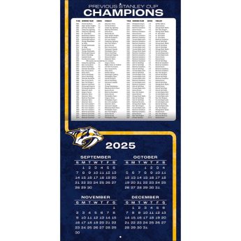 Nashville Predators kalendář 2026 Wall