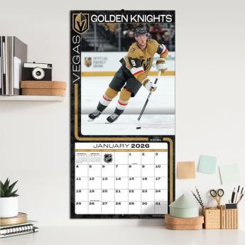 Vegas Golden Knights kalendář 2026 Wall