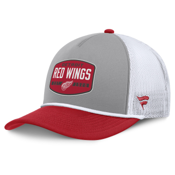 Detroit Red Wings čepice baseballová kšiltovka Course Adjustable Foam Front A-Frame Meshaback