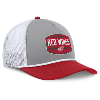 Detroit Red Wings čepice baseballová kšiltovka Course Adjustable Foam Front A-Frame Meshaback