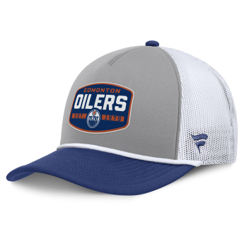 Edmonton Oilers čepice baseballová kšiltovka Course Adjustable Foam Front A-Frame Meshaback