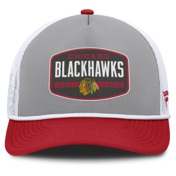 Chicago Blackhawks čepice baseballová kšiltovka Course Adjustable Foam Front A-Frame Meshaback