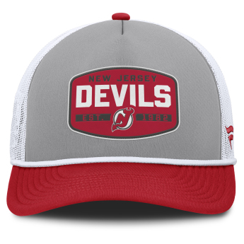 New Jersey Devils čepice baseballová kšiltovka Course Adjustable Foam Front A-Frame Meshaback