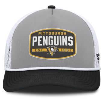 Pittsburgh Penguins čepice baseballová kšiltovka Course Adjustable Foam Front A-Frame Meshaback