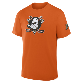 Anaheim Ducks pánské tričko Hat Trick orange