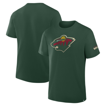 Minnesota Wild pánské tričko Hat Trick green