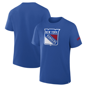 New York Rangers pánské tričko Hat Trick blue