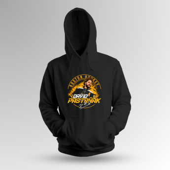 Boston Bruins pánská mikina s kapucí David Pastrňák #88 Town Exclusive Collection